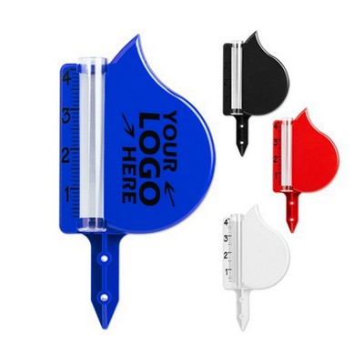 7" x 4" Plastic Rain Gauge